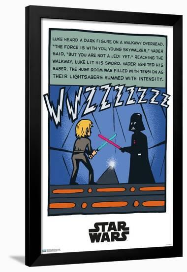 Star Wars: Return of the Jedi - Dual Panel-Trends International-Framed Poster