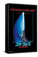 Star Wars: Return of the Jedi - Lightsaber-Trends International-Framed Stretched Canvas