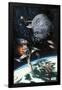 Star Wars: Return of the Jedi - Space Battle-Trends International-Framed Poster