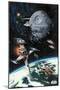 Star Wars: Return of the Jedi - Space Battle-Trends International-Mounted Poster