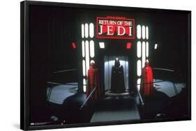 Star Wars: Return of the Jedi - Vader and Royal Guard-Trends International-Framed Poster