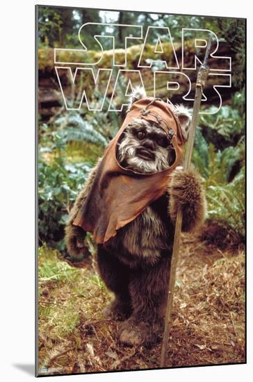 Star Wars: Return of the Jedi - Wicket W. Warrick-Trends International-Mounted Poster