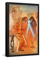 Star Wars: Revenge Of The Sith - Celebration Mural-Trends International-Framed Poster