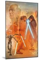 Star Wars: Revenge Of The Sith - Celebration Mural-Trends International-Mounted Poster