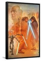 Star Wars: Revenge Of The Sith - Celebration Mural-Trends International-Framed Poster