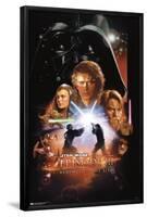 Star Wars: Revenge of the Sith - One Sheet (No Billing Block)-Trends International-Framed Poster