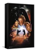 Star Wars: Revenge of the Sith - One Sheet (No Billing Block)-Trends International-Framed Stretched Canvas