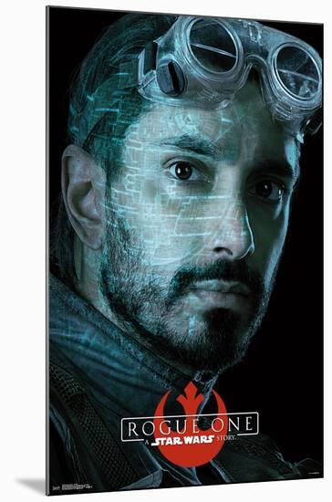 Star Wars: Rogue One- Bodhi Circuit Profile-null-Mounted Poster