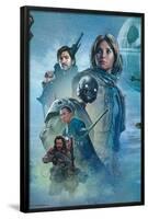 Star Wars: Rogue One - Celebration Mural-Trends International-Framed Poster