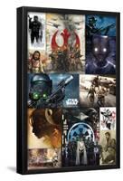 Star Wars: Rogue One - Collage-Trends International-Framed Poster