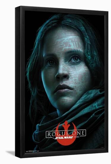 Star Wars: Rogue One - Jyn-Trends International-Framed Poster