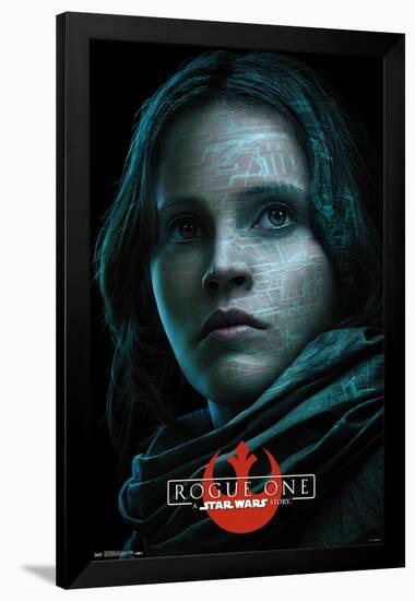 Star Wars: Rogue One - Jyn-Trends International-Framed Poster