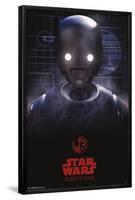 Star Wars: Rogue One - K2SO-Trends International-Framed Poster