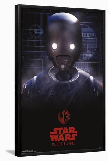 Star Wars: Rogue One - K2SO-Trends International-Framed Poster