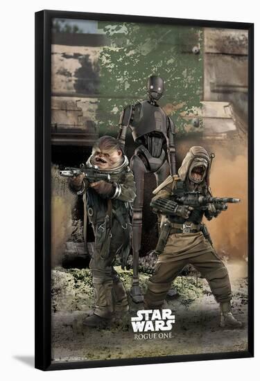 Star Wars: Rogue One- Rebel Trio-null-Framed Poster