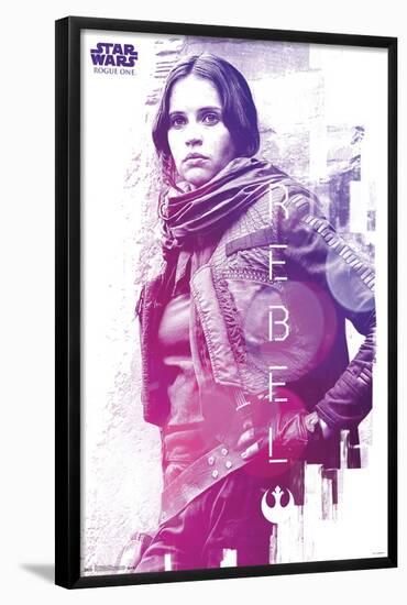 Star Wars: Rogue One - Rebel-Trends International-Framed Poster