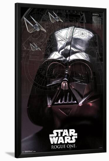 Star Wars: Rogue One- Vader Lord of the Sith-null-Lamina Framed Poster