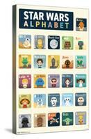 Star Wars: Saga - Alphabet-Trends International-Stretched Canvas