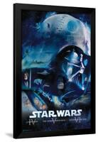 Star Wars: Saga - Blu Ray Original-Trends International-Framed Poster