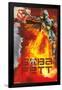 Star Wars: Saga - Boba Fett - Jet Pack Flames-Trends International-Framed Poster