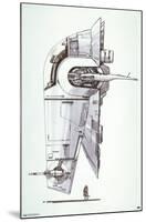 Star Wars: Saga - Boba Fett - Ship-Trends International-Mounted Poster