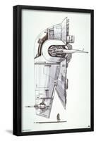 Star Wars: Saga - Boba Fett - Ship-Trends International-Framed Poster