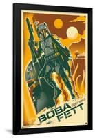 Star Wars: Saga - Boba Fett - Two Suns-Trends International-Framed Poster