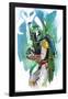 Star Wars: Saga - Boba Fett - Water Color-Trends International-Framed Poster