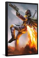 Star Wars: Saga - Boba Fett-Trends International-Framed Poster