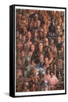 Star Wars: Saga - Character Collage-Trends International-Framed Stretched Canvas