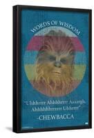 Star Wars: Saga - Chewbacca Quote-Trends International-Framed Poster
