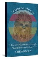 Star Wars: Saga - Chewbacca Quote-Trends International-Stretched Canvas