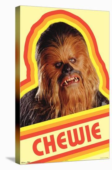 Star Wars: Saga - Chewie-Trends International-Stretched Canvas