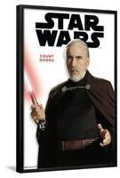 Star Wars: Saga - Count Dooku Feature Series-Trends International-Framed Poster