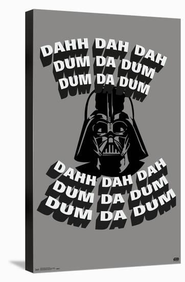 Star Wars: Saga - Dahh Dah Dah-Trends International-Stretched Canvas