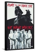 Star Wars: Saga - Dark Side Masks-Trends International-Framed Poster