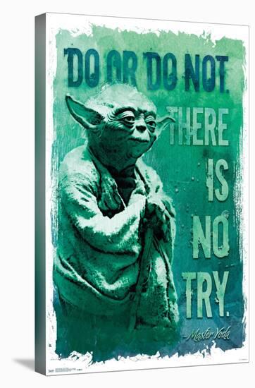 Star Wars: Saga - Do Or Do Not-Trends International-Stretched Canvas