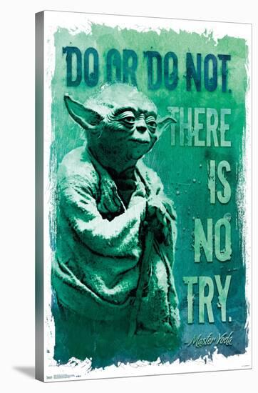 Star Wars: Saga - Do Or Do Not-Trends International-Stretched Canvas