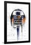 Star Wars: Saga - Droid Black And Orange-Trends International-Framed Poster