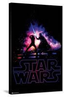 Star Wars: Saga - Duel Shimmer-Trends International-Stretched Canvas
