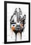 Star Wars: Saga - Falcon Black And Orange-Trends International-Framed Poster