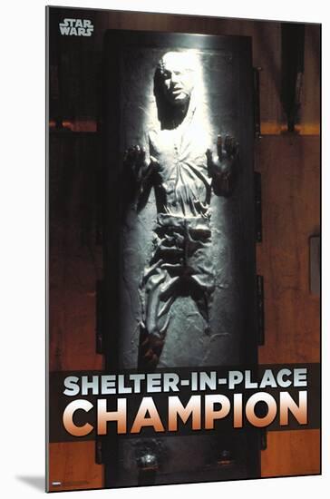 Star Wars: Saga - Han Solo - Shelter In Place-Trends International-Mounted Poster