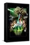 Star Wars: Saga - Heroes-Trends International-Framed Stretched Canvas