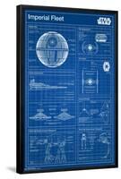 Star Wars: Saga - Imperial Blueprint Premium Poster-null-Framed Standard Poster