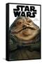 Star Wars: Saga - Jabba The Hutt Feature Series-Trends International-Framed Stretched Canvas