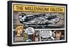 Star Wars: Saga - Millennium Falcon Comic-Trends International-Framed Poster
