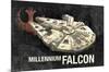 Star Wars: Saga - Millennium Falcon-Trends International-Mounted Poster