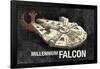 Star Wars: Saga - Millennium Falcon-Trends International-Framed Poster