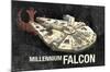 Star Wars: Saga - Millennium Falcon-Trends International-Mounted Poster