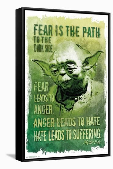 Star Wars: Saga - Path To The Dark Side-Trends International-Framed Stretched Canvas